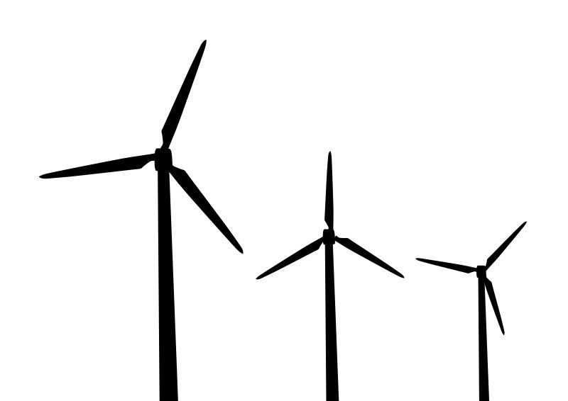 800x566 Windmills Vector Silhouettes Vector Silhouettes Windmill