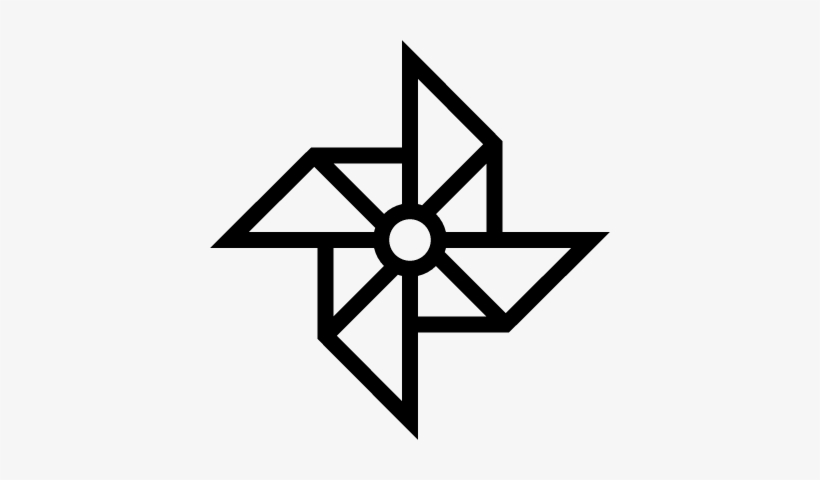 820x480 Paper Windmill Vector