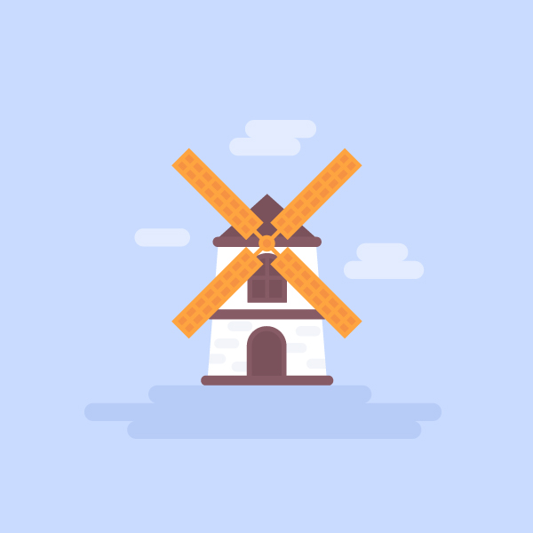 Windmill Vector