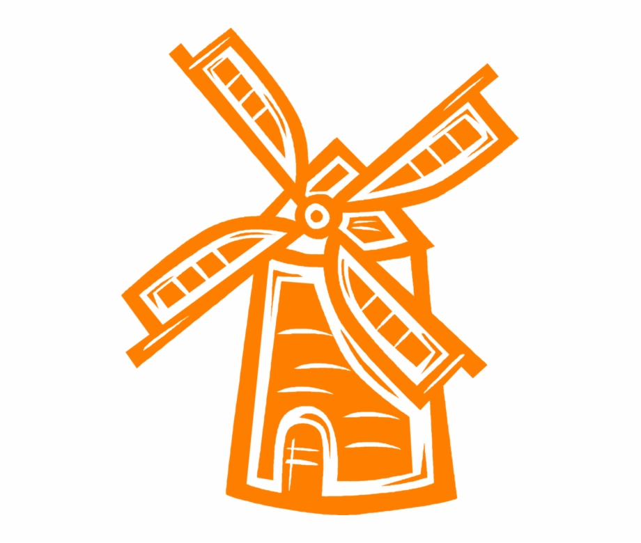 920x780 Vector Windmill Netherlands