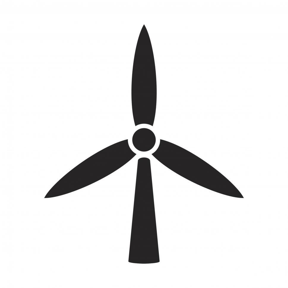 970x970 Get Free Stock Photos Of Windmill Vector Icon Online Download