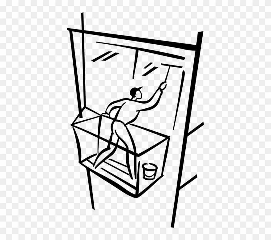 Vector Illustration Of Commercial Window Cleaner 880x780 Vector Illustration Of Commercial Window Cleaner