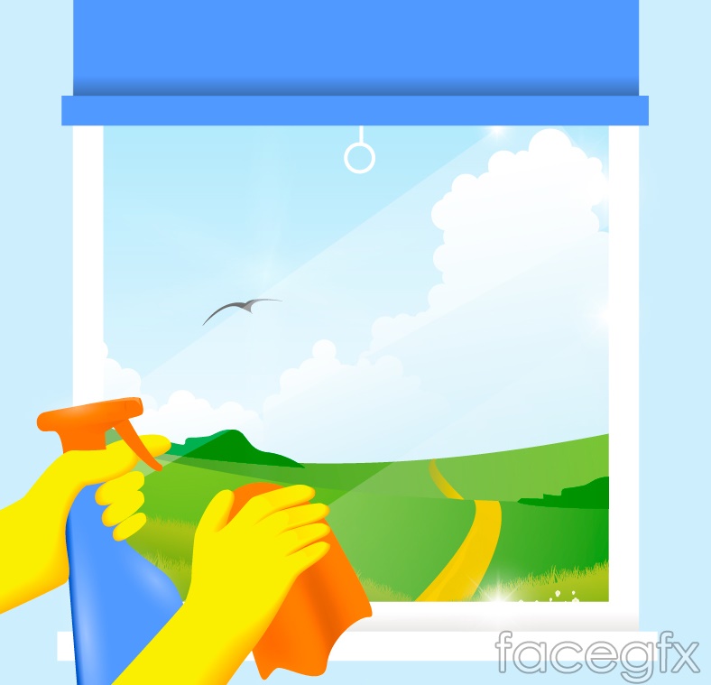 Window Cleaning Vector Illustration Over Millions Vectors, Stock 788x759 Window Cleaning Vector Illustration Over Millions Vectors, Stock