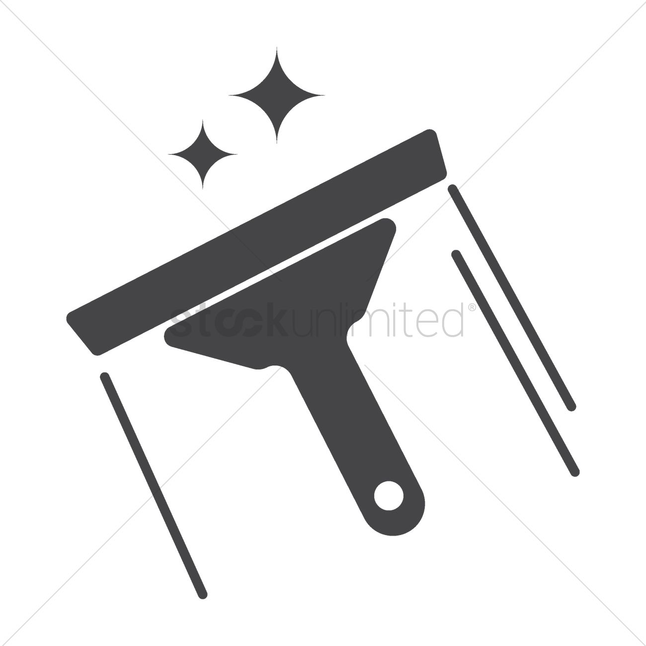 Window Wiper Vector Image 1300x1299 Window Wiper Vector Image