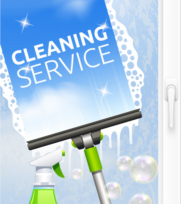 Window Cleaning Service Concept Vector Free Download 626x704 Window Cleaning Service Concept Vector Free Download