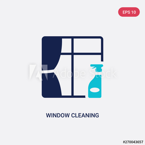 Two Color Window Cleaning Vector Icon From Cleaning Concept 500x500 Two Color Window Cleaning Vector Icon From Cleaning Concept