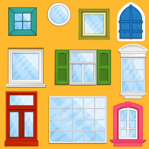 Window Frame Vector at Vectorified.com | Collection of Window Frame ...
