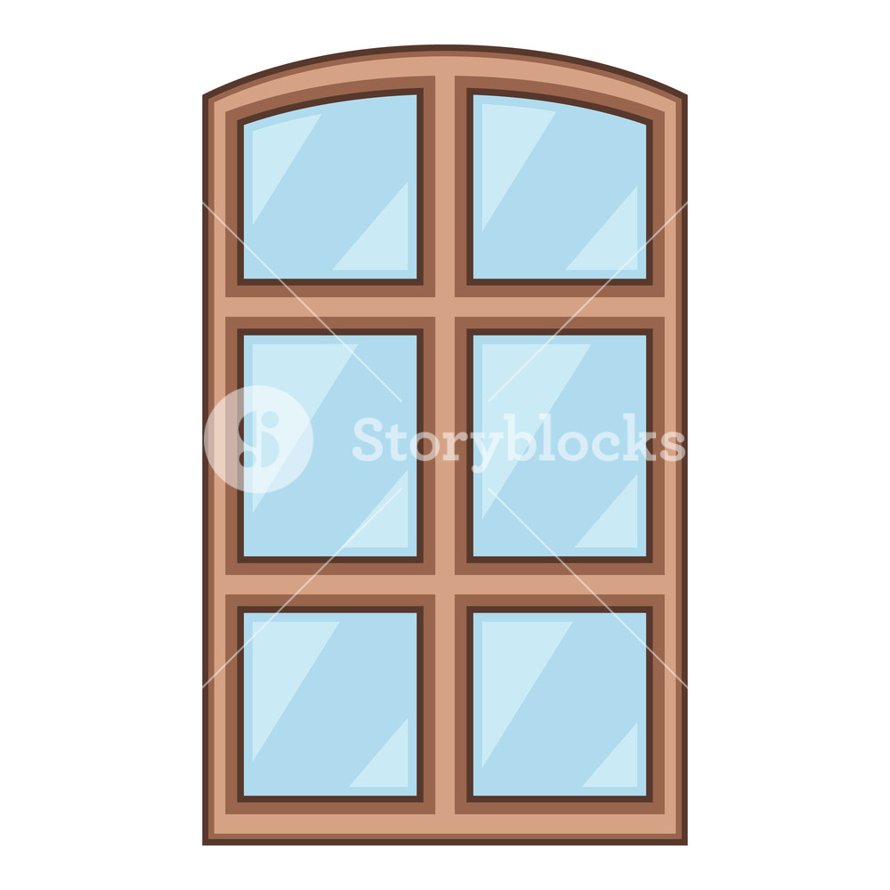 Wood Window Frame Icon Cartoon Illustration Of Wood Window Frame 1000x1000 Wood Window Frame Icon Cartoon Illustration Of Wood Window Frame