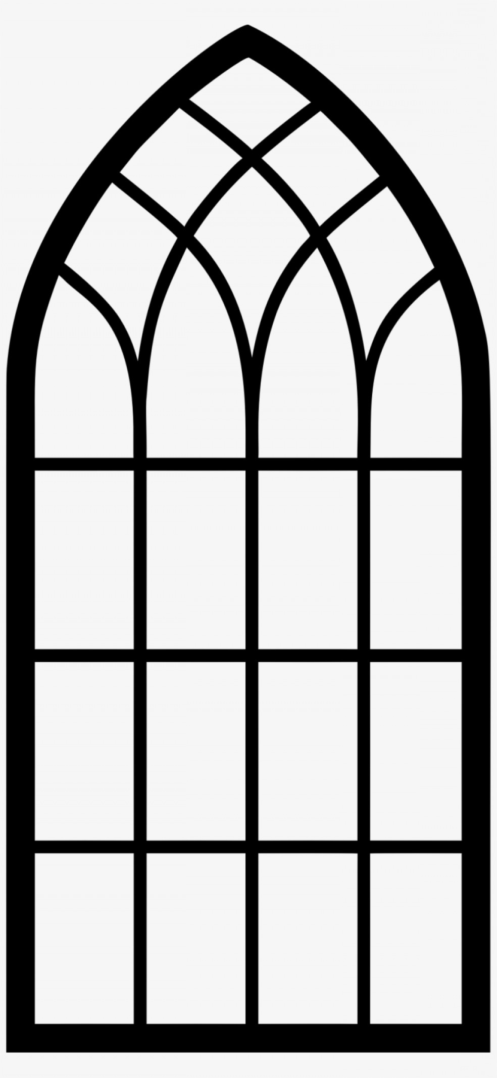 984x2133 Uqattieqchurch Window Arch Window Clipart Silhouette Cqrecords