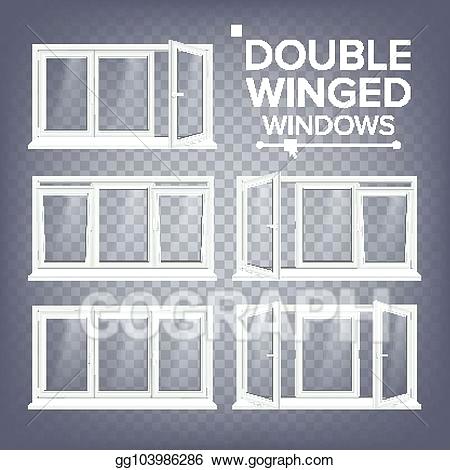 450x470 Window Vector