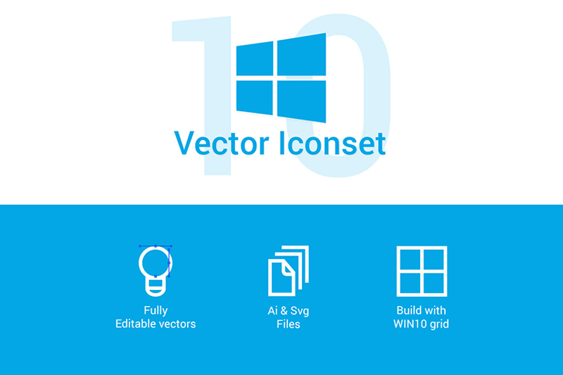 800x533 Windows Vector Icons