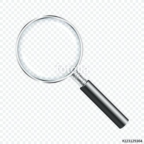 500x500 Magnifying Glass On Transparent Background Windows Shortcut Icon