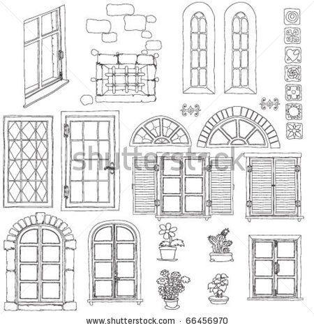 450x470 Cartoon Windows