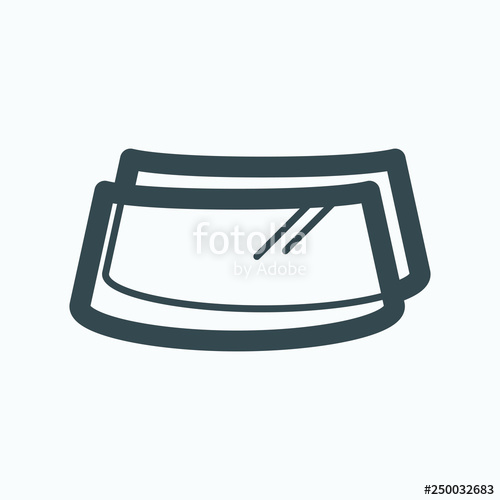 Car Windshield Vector Icon Stock Image And Royalty Free Vector 500x500 Car Windshield Vector Icon Stock Image And Royalty Free Vector
