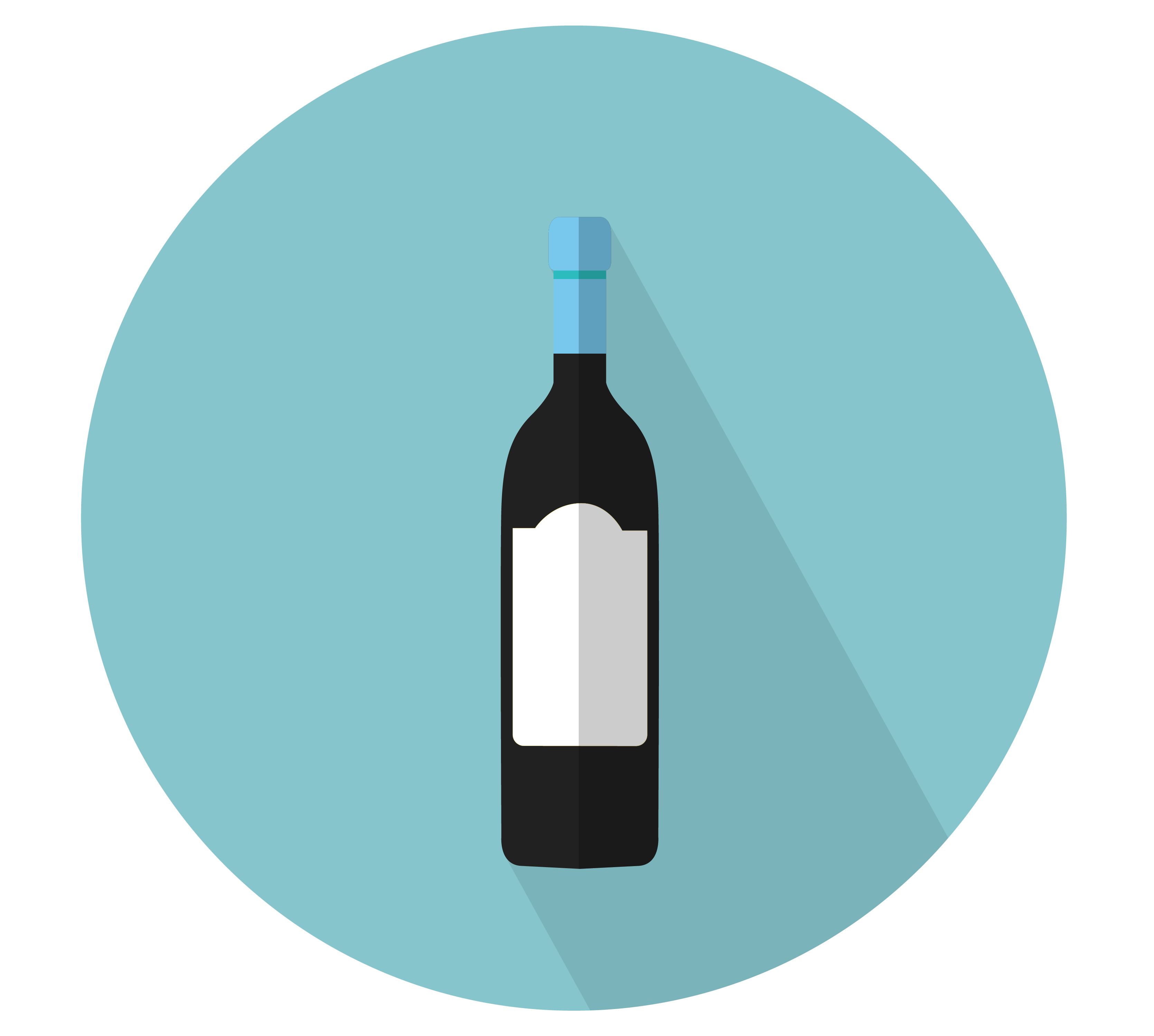 Wine Bottle Vector Flat Icon For Food And Drinks Web And Mobile 3340x3000 Wine Bottle Vector Flat Icon For Food And Drinks Web And Mobile