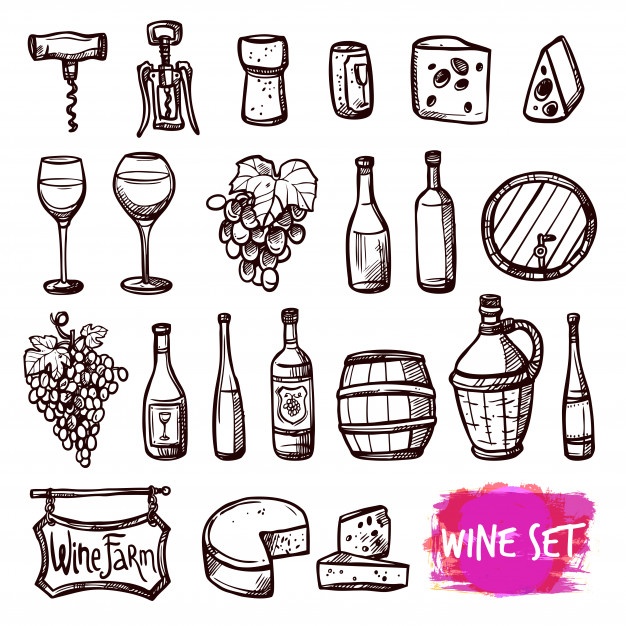 Wine Bottle Vectors, Photos And Free Download 626x626 Wine Bottle Vectors, Photos And Free Download
