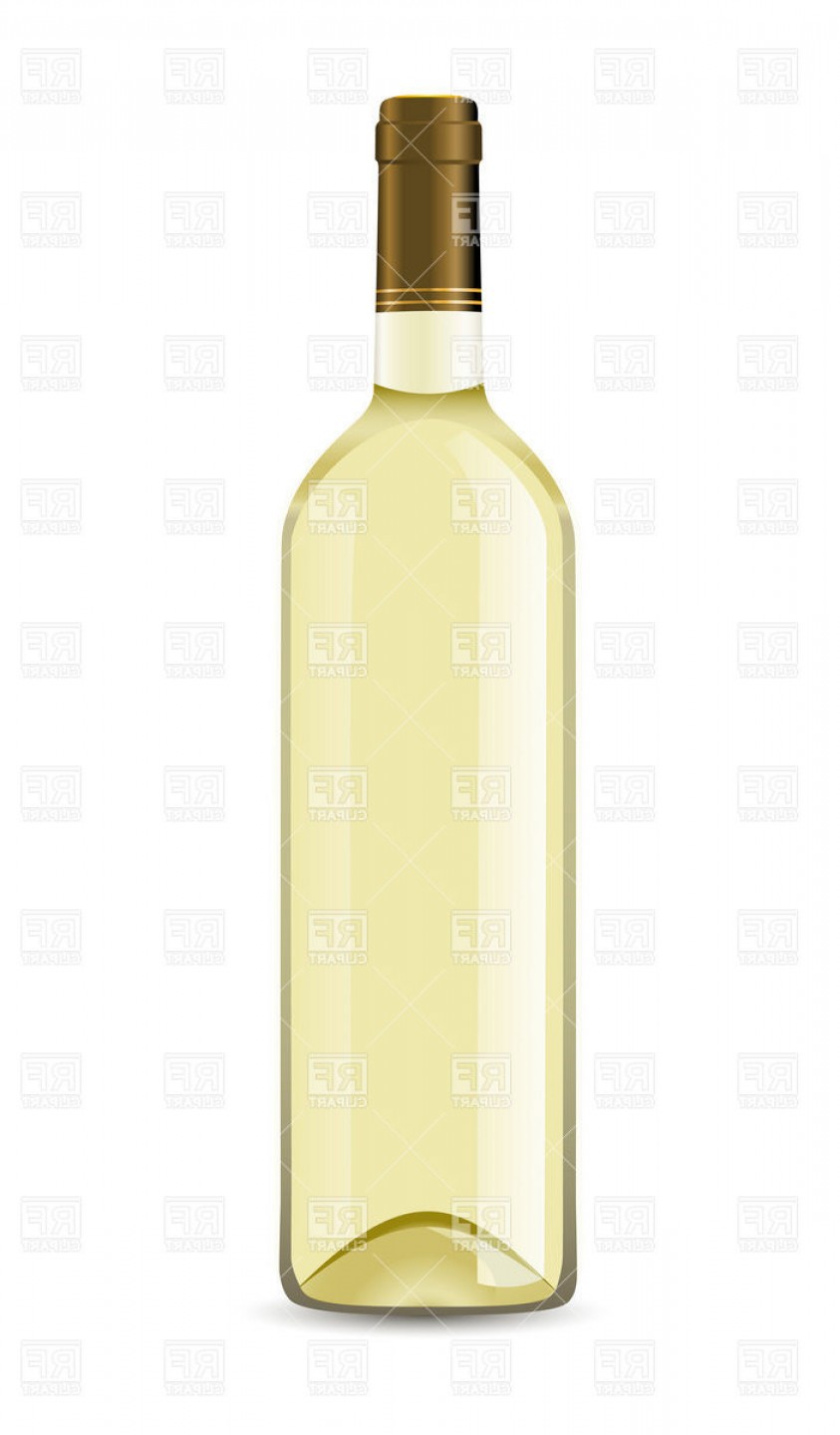 Bottle With White Wine Vector Clipart Soidergi 843x1440 Bottle With White Wine Vector Clipart Soidergi