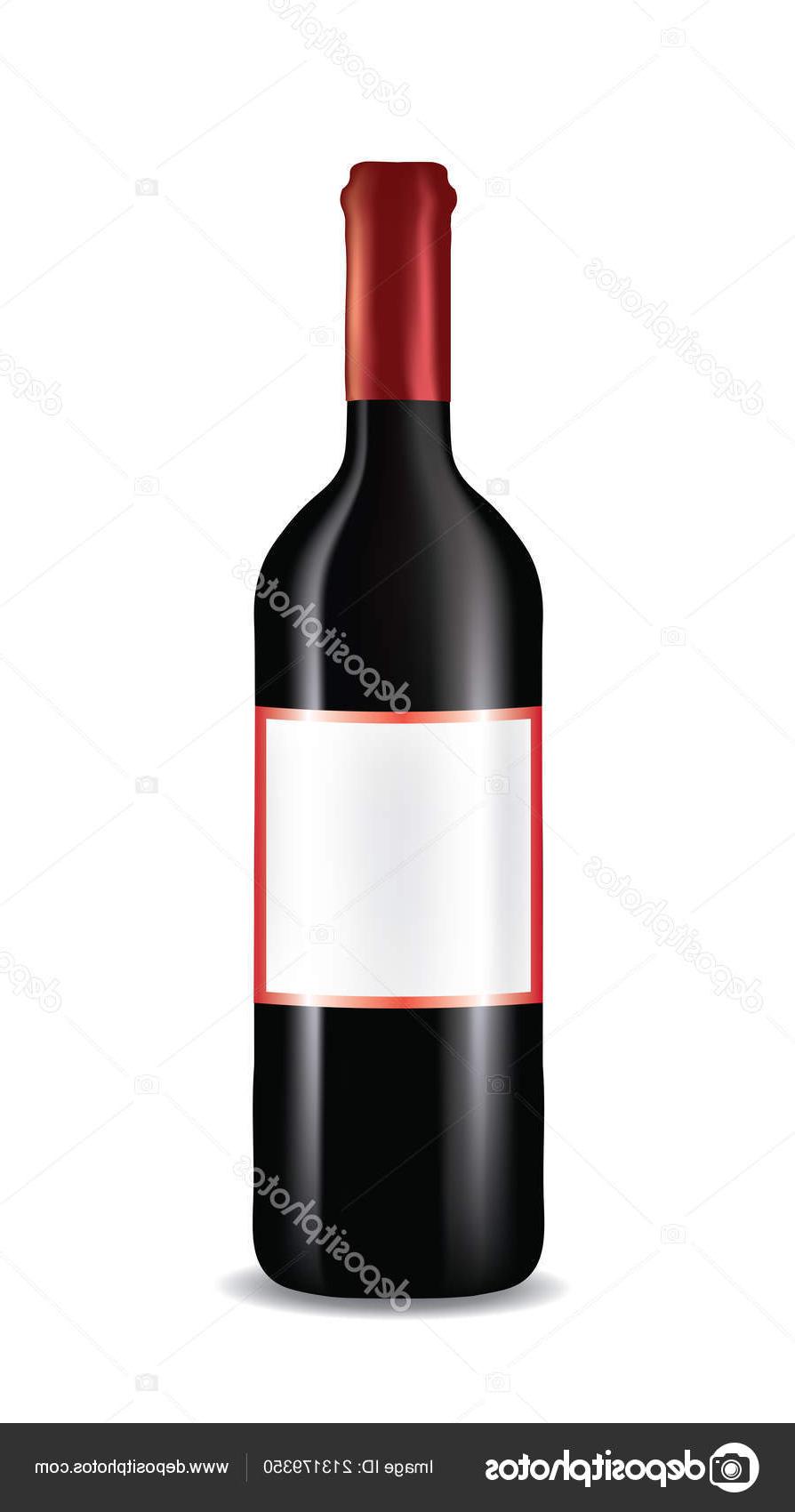 894x1700 Top Wine Bottle Illustration Vector Library Vector Images Design