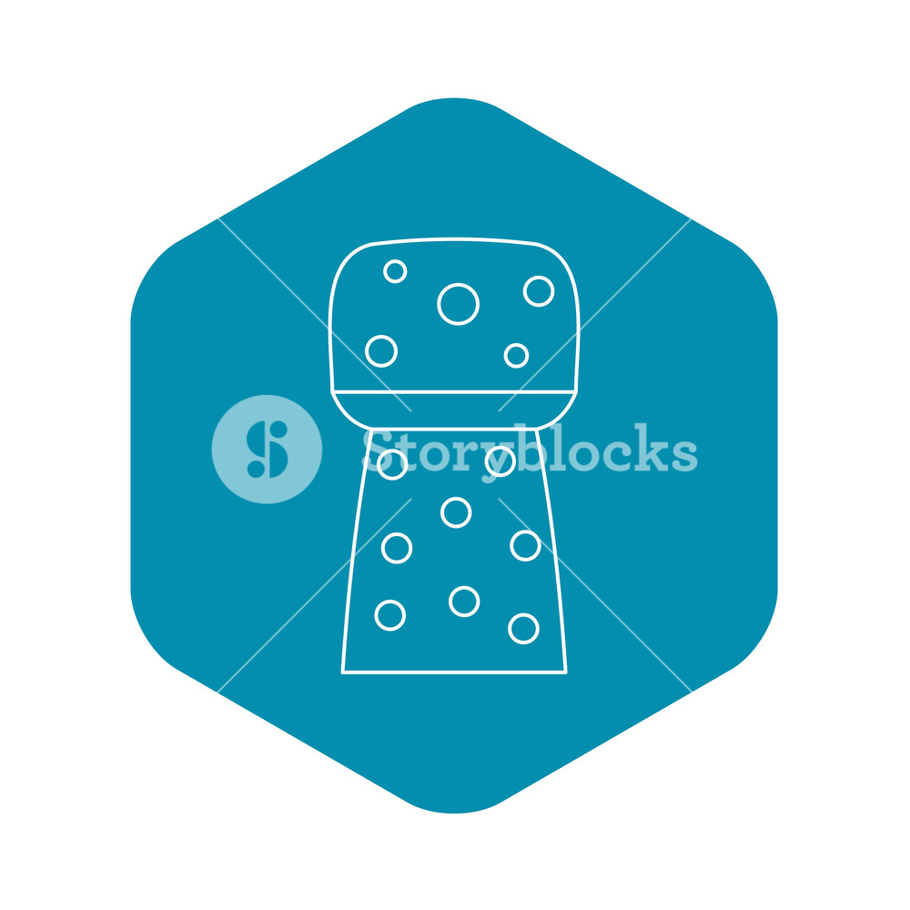 1000x1000 Wine Cork Icon Outline Illustration Of Wine Cork Vector Icon