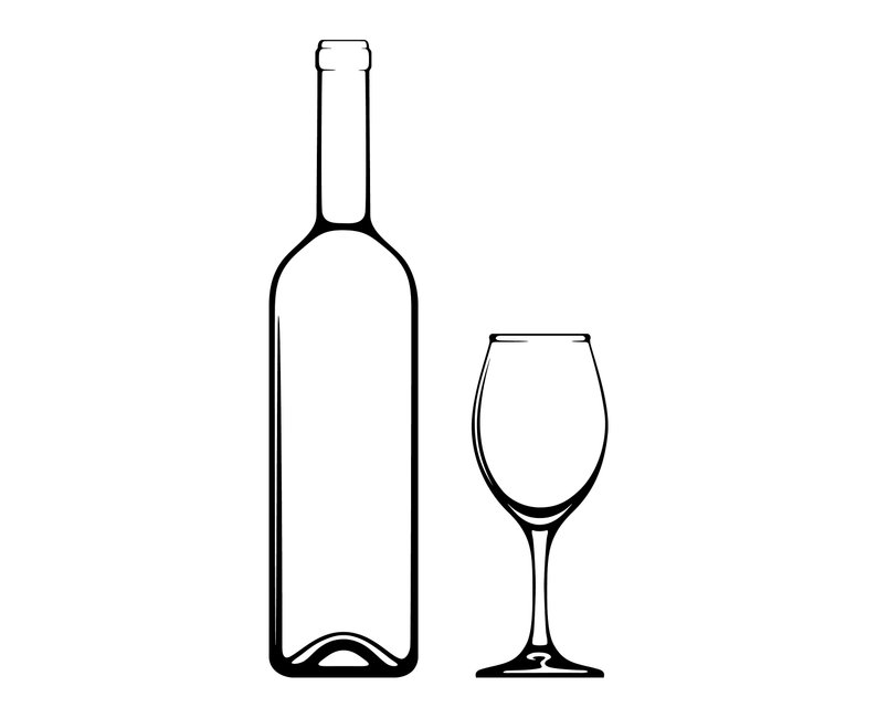 Wine Glass Outline Vector At Collection Of Wine Glass Outline Vector Free For