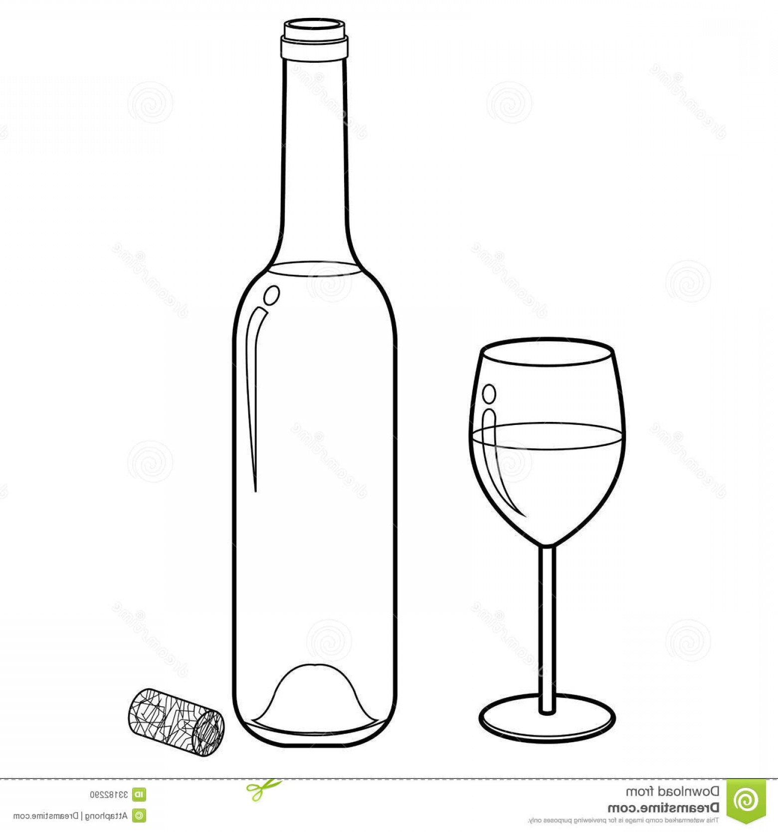 Wine Glass And Bottle Vector Art Cultracing 1560x1668 Wine Glass And Bottle Vector Art Cultracing