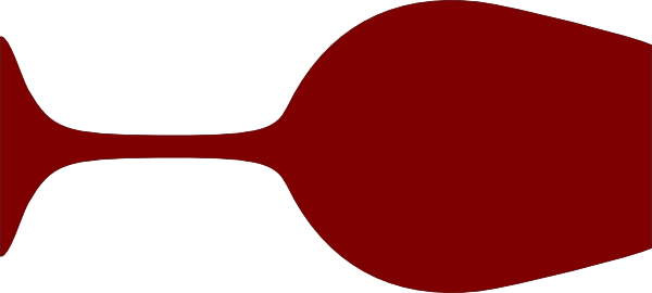 Wine Glass Outline Clip Art 600x270 Wine Glass Outline Clip Art