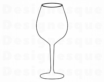 Wine Glass Vector Etsy 340x270 Wine Glass Vector Etsy