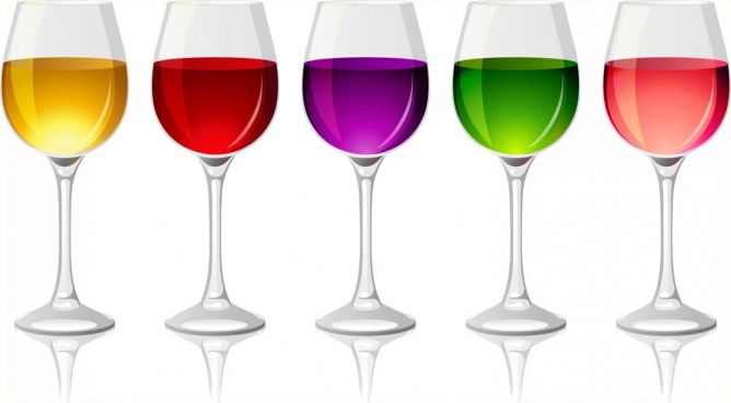 668x368 Wine Glass Free Vector Download