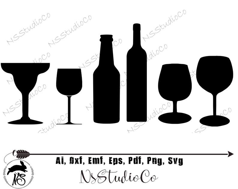 794x631 Wine Glass Wine Glasses Clipart Vector Wine Bottle Etsy