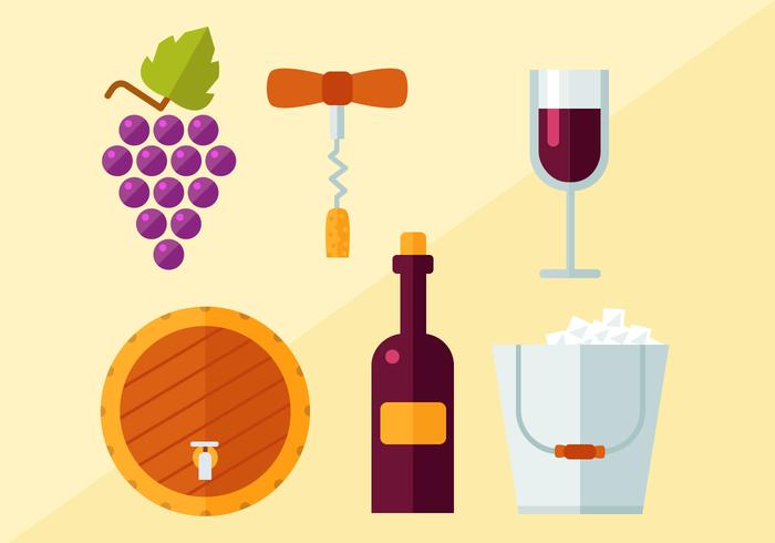 700x490 Free Wine Vector