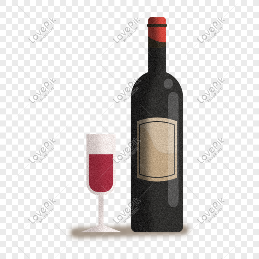 860x860 Hand Drawn Red Wine Glass Vector Png Image Picture Free Download