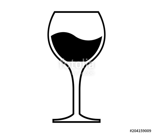 500x438 Wine Glass Icon Stock Image And Royalty Free Vector