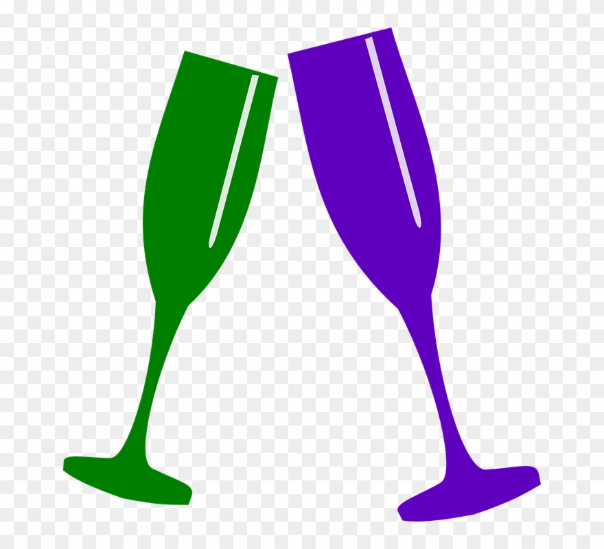 880x800 Champagne Glasses Clip Art Free