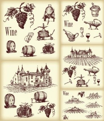 366x425 Free Wine Labels Art European Wine Labels
