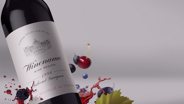 600x340 Wine Label Designs