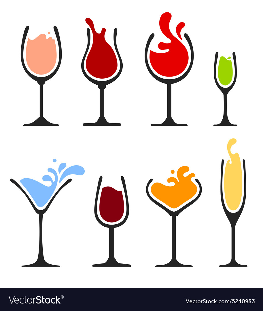 913x1080 Wine Glass Silhouette Vector