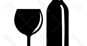 367x195 Wine Silhouette Vector Archives
