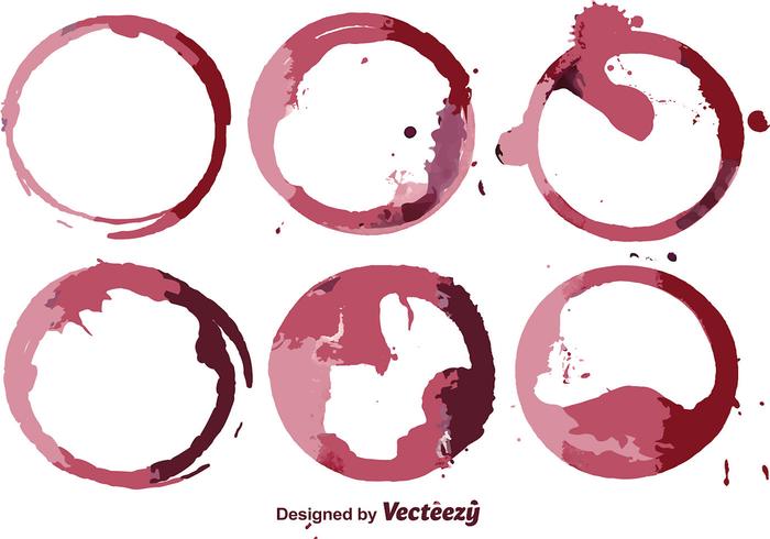 700x490 Wine Stain Free Vector Art