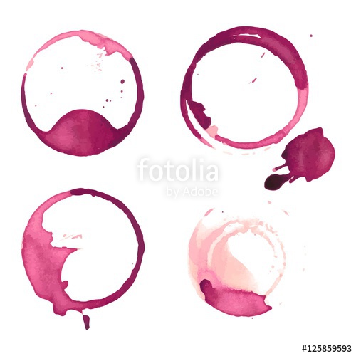 500x500 Wine Stain Cup Spots Vector Stock Image And Royalty Free Vector