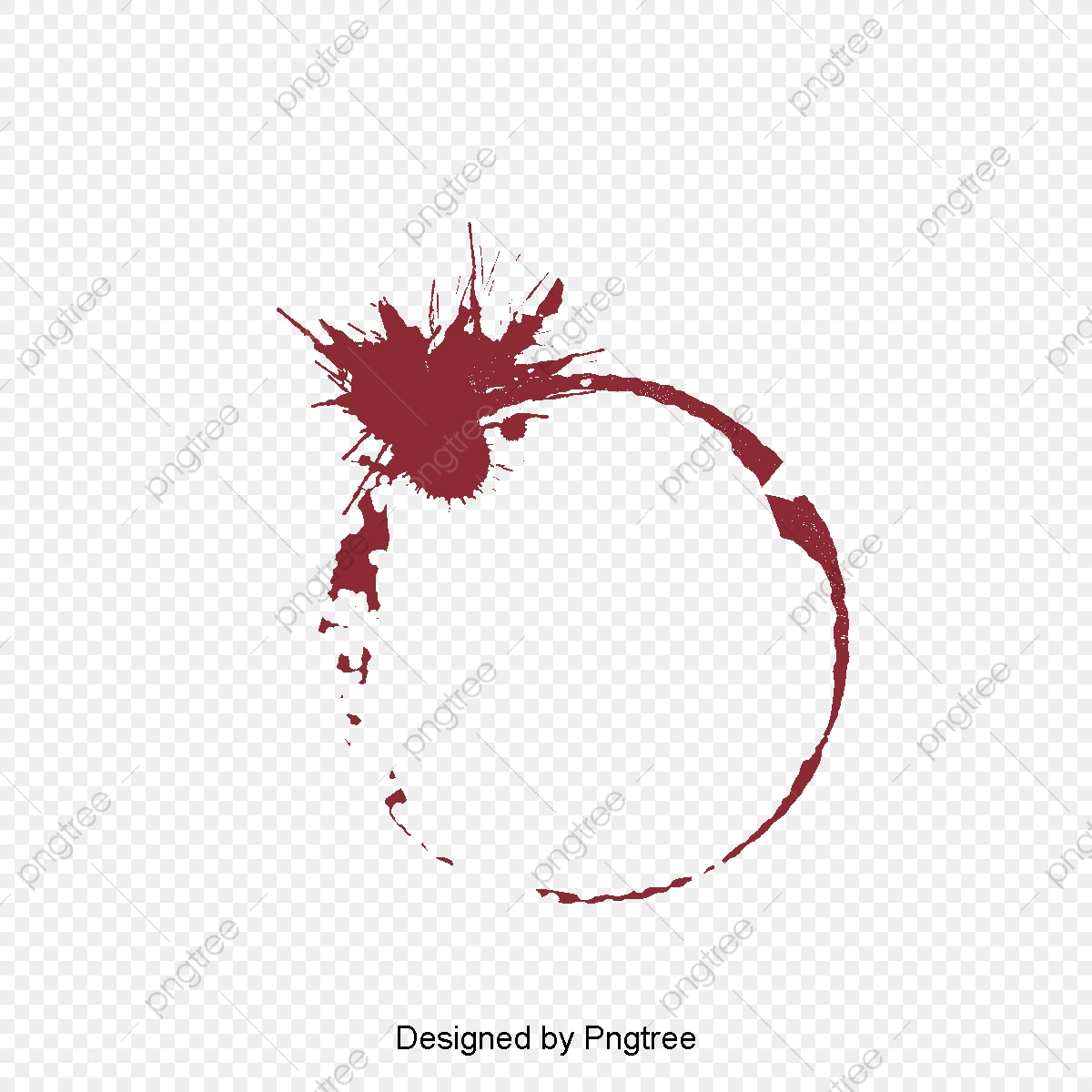 1200x1200 Vector Red Wine Stain Effect, Vector, Red Wine, Stains Png