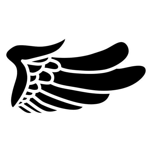 512x512 Eagle Wing Silhouette