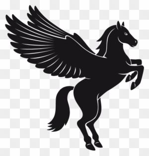 Winged Horse Vector