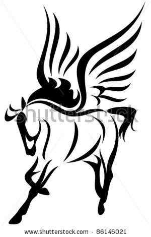 300x470 Stock Vector Pegasus
