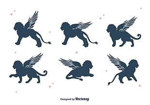 310x217 Free Download Winged Lion Vector Free Graphics Uihere