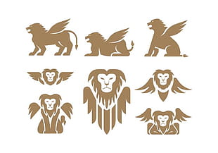 310x217 Winged Lion King Element Pack Free Graphics Uihere