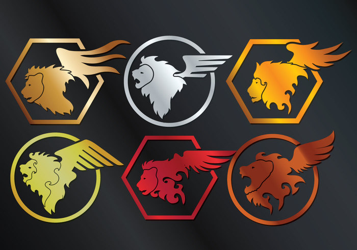 700x490 Winged Lion Vector Free Vectors Ui Download