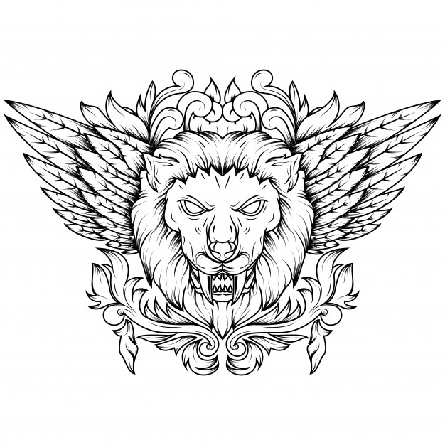 626x626 Winged Lion Vectors, Photos And Free Download