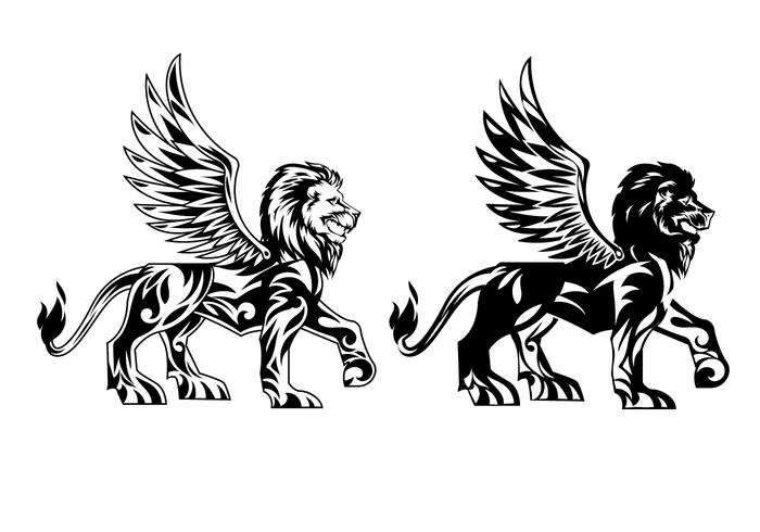 700x490 Winged Lion Vectors