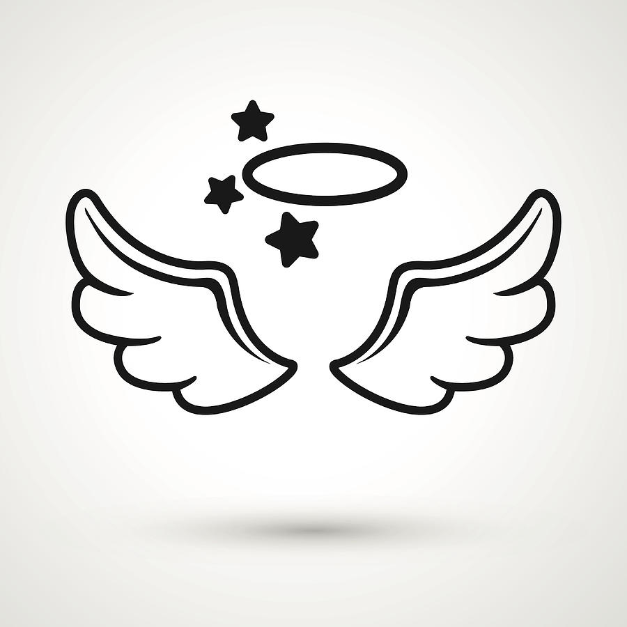 900x900 Wings Icon Vector