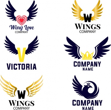 Eagle Wings Logo Free Vector Download 371x368 Eagle Wings Logo Free Vector Download